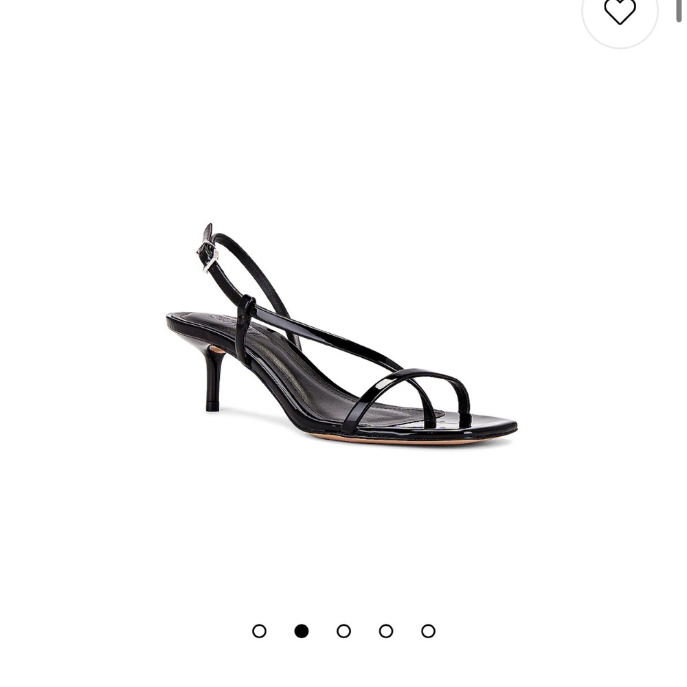SCHUTZ Black Strappy Heels